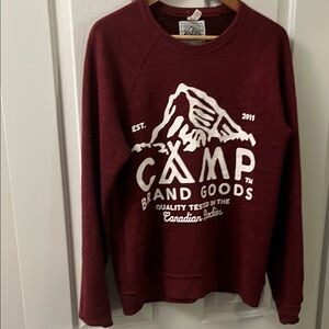Unisex Heather Red Sweatshirt